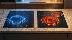 Placa de indução ou placa elétrica: diferenças reais, vantagens e desvantagens – e qual é a melhor?