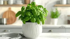 Como melhorar o crescimento do manjericão com um truque caseiro