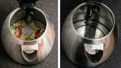 O calcário na chaleira desaparece sozinho: não vai precisar de vinagre nem de bicarbonato de sódio